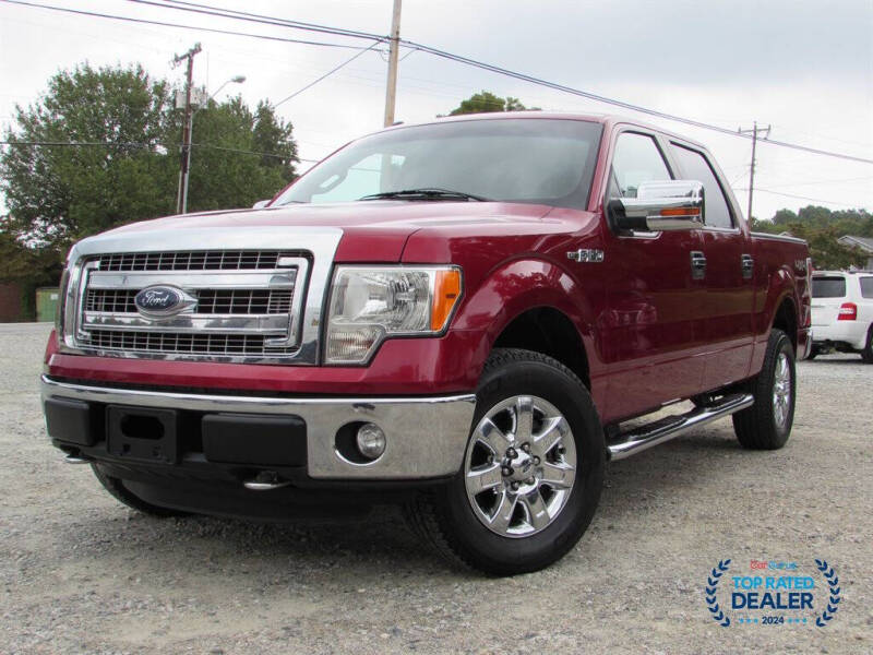 Used 2014 Ford F-150 XLT with VIN 1FTFW1EFXEFC31990 for sale in Thomasville, NC