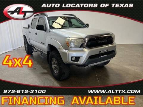 2013 Toyota Tacoma for sale at AUTO LOCATORS OF TEXAS in Plano TX