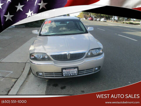 2003 Lincoln LS for sale at West Auto Sales in Belmont CA