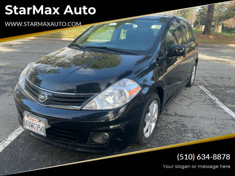2012 Nissan Versa for sale at StarMax Auto in Fremont CA