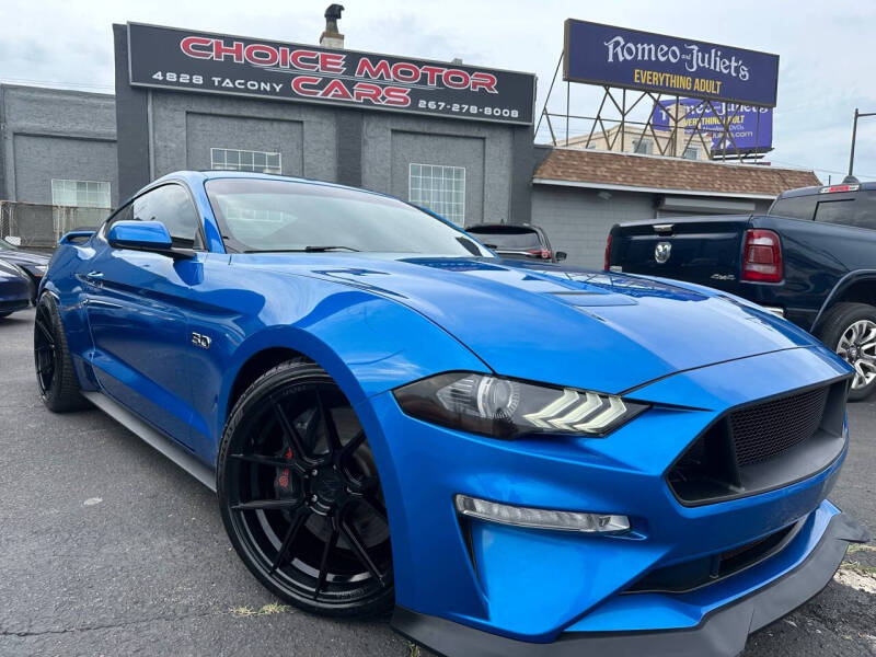 2019 Ford Mustang for sale at CHOICE MOTOR CARS INC in Philadelphia PA