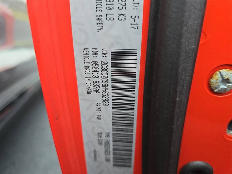 2017 Dodge Challenger SRT Hellcat