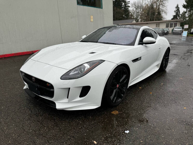 Used 2017 Jaguar F-TYPE S with VIN SAJWJ6BV3H8K38880 for sale in Kirkland, WA