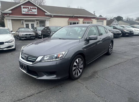 2015 Honda Accord Hybrid for sale at Auto Land in Virginia Beach VA