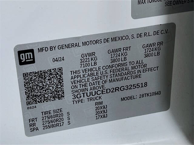 2024 GMC Sierra 1500