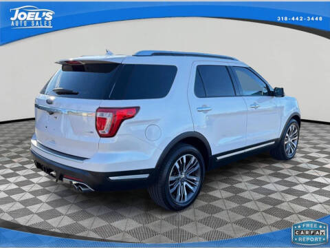 2018 Ford Explorer Platinum