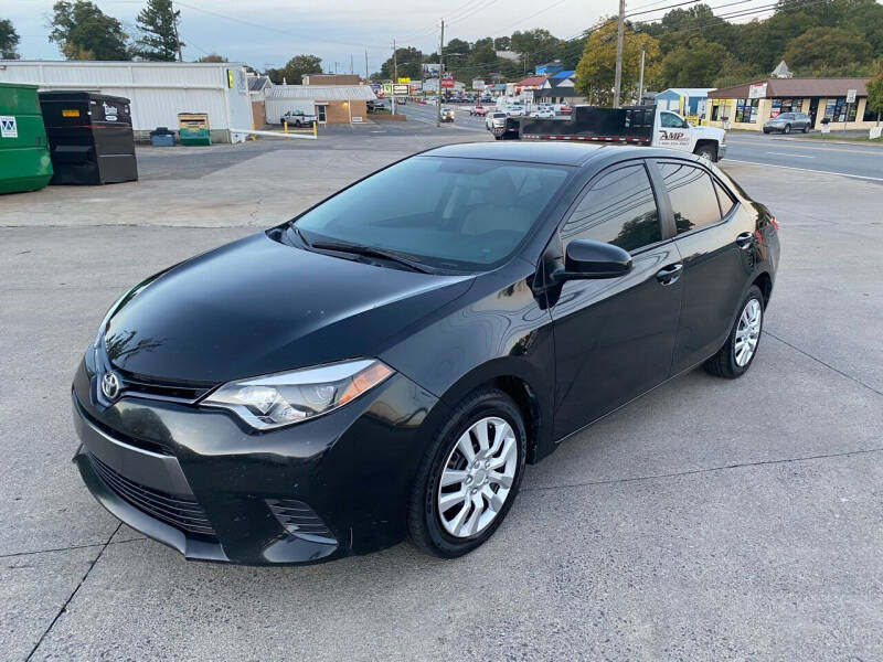 2016 Toyota Corolla for sale at Global Imports of Dalton LLC in Dalton GA