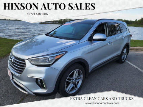 2018 Hyundai Santa Fe for sale at HIXSON AUTO SALES in Pine Bluff AR