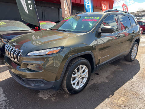 2016 Jeep Cherokee for sale at Duke City Auto LLC in Gallup NM