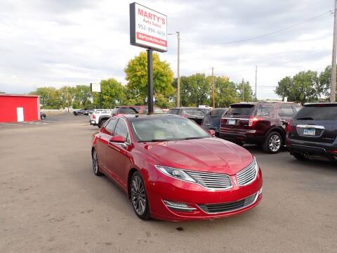 2014 Lincoln MKZ for sale at Marty's Auto Sales in Savage MN
