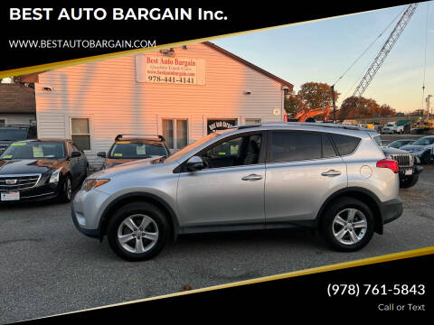 2014 Toyota RAV4 for sale at BEST AUTO BARGAIN inc. in Lowell MA