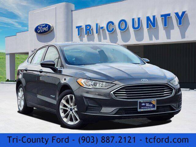 2019 Ford Fusion Hybrid for sale at TRI-COUNTY FORD in Mabank TX