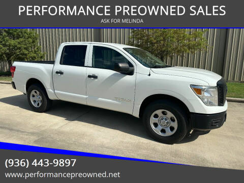 2017 Nissan Titan for sale at PERFORMANCE PREOWNED SALES in Conroe TX
