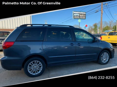 2010 Toyota Sienna for sale at Palmetto Motor Co. of Greenville in Greenville SC