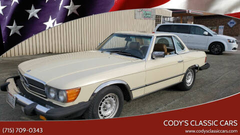 1980 Mercedes-Benz 450 SL for sale at Cody's Classic Cars in Stanley WI
