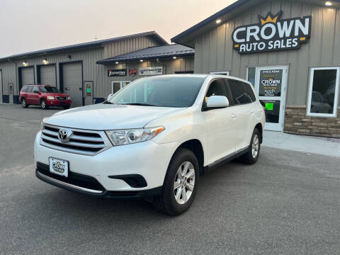 2011 Toyota Highlander for sale at Crown Motor Inc in Grand Forks ND