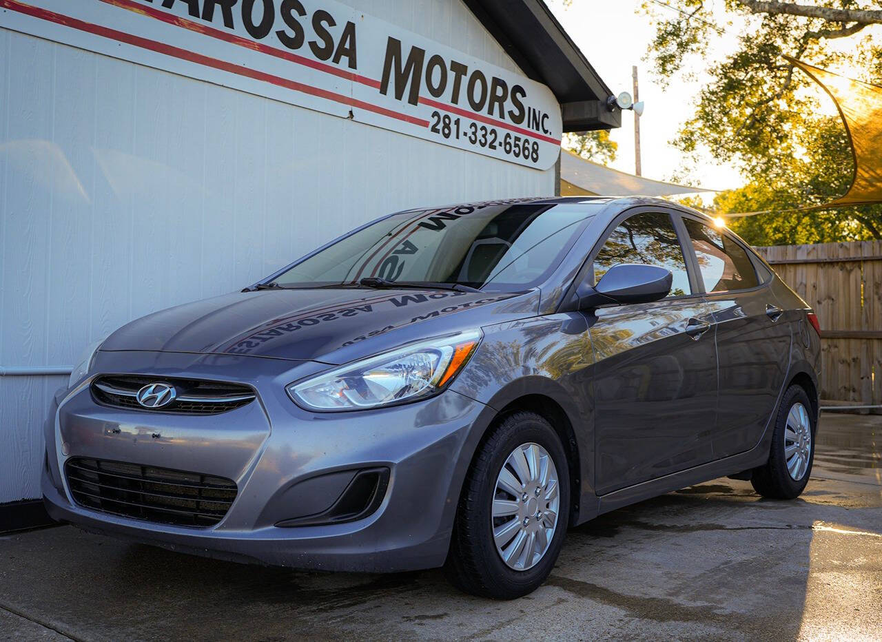 2016 Hyundai ACCENT for sale at Testarossa Motors in League City, TX