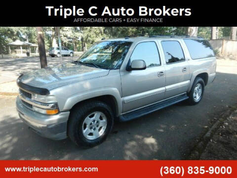 2004 Chevrolet Suburban for sale at Triple C Auto Brokers in Washougal WA
