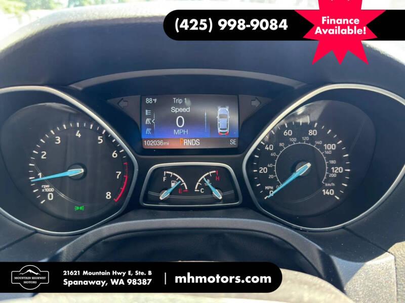 2018 Ford Focus SEL
