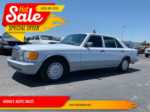 1991 Mercedes-Benz 560-Class for sale at AJOULY AUTO SALES in Moore OK
