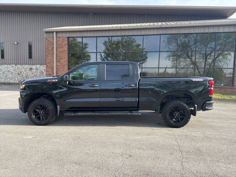 Used 2022 Chevrolet Silverado 1500 Limited Custom Trail Boss with VIN 3GCPYCEK1NG203923 for sale in Maysville, KY