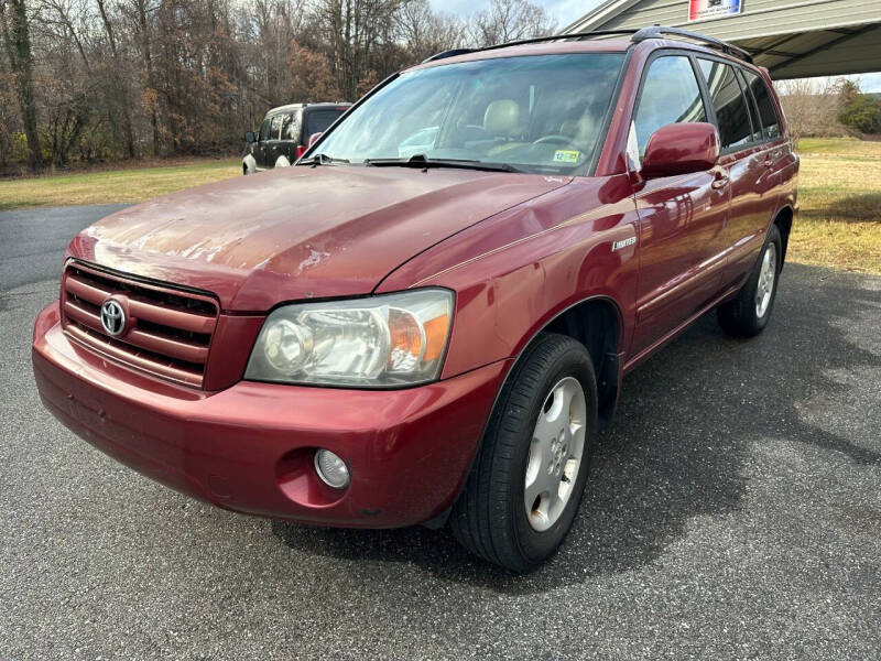 2005 Toyota Highlander for sale at Regional Auto Sales in Madison Heights VA