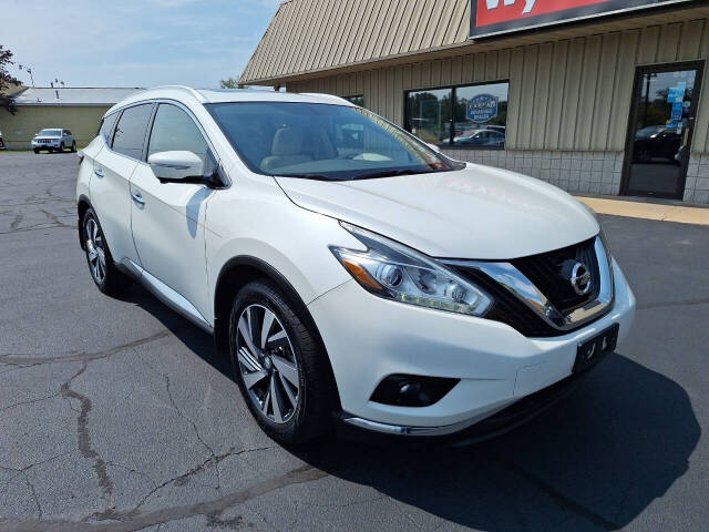 2015 Nissan Murano for sale at Wyrick Auto Sales & Leasing Inc in Holland, MI