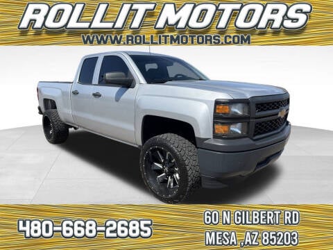 2015 Chevrolet Silverado 1500 for sale at Rollit Motors in Mesa AZ