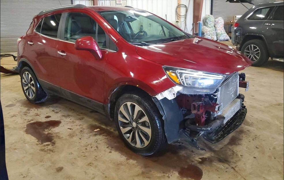 Red 2021 Buick Encore Preferred AWD Preferred 4dr Crossover 45