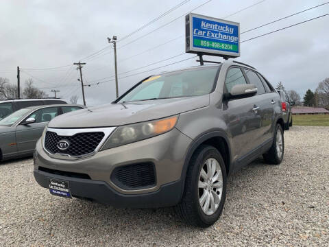 2011 Kia Sorento for sale at Kentucky Car Exchange in Mount Sterling KY