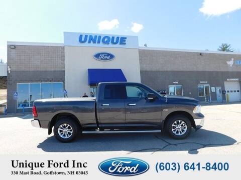 2016 RAM Ram Pickup 1500 for sale at Unique Motors of Chicopee - Unique Ford in Goffstown NH