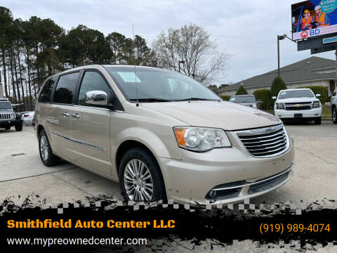 2013 Chrysler Town and Country for sale at Smithfield Auto Center LLC in Smithfield NC