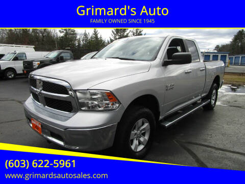 2017 RAM Ram Pickup 1500 for sale at Grimard's Auto in Hooksett NH