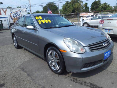 2005 Infiniti G35 for sale at MICHAEL ANTHONY AUTO SALES in Plainfield NJ