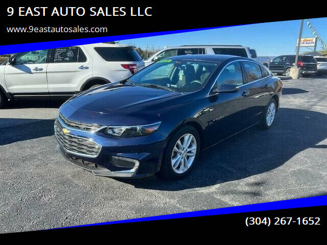 2017 Chevrolet Malibu for sale at 9 EAST AUTO SALES LLC in Martinsburg WV