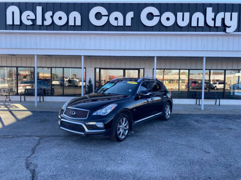 2017 Infiniti QX50 for sale at Nelson Car Country in Bixby OK