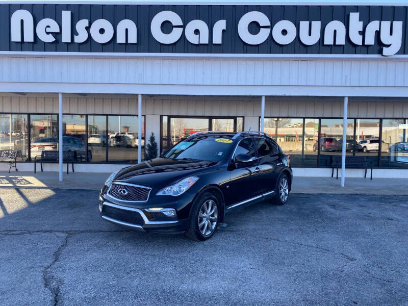 2017 Infiniti QX50 for sale at Nelson Car Country in Bixby OK