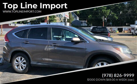 2014 Honda CR-V for sale at Top Line Import of Methuen in Methuen MA