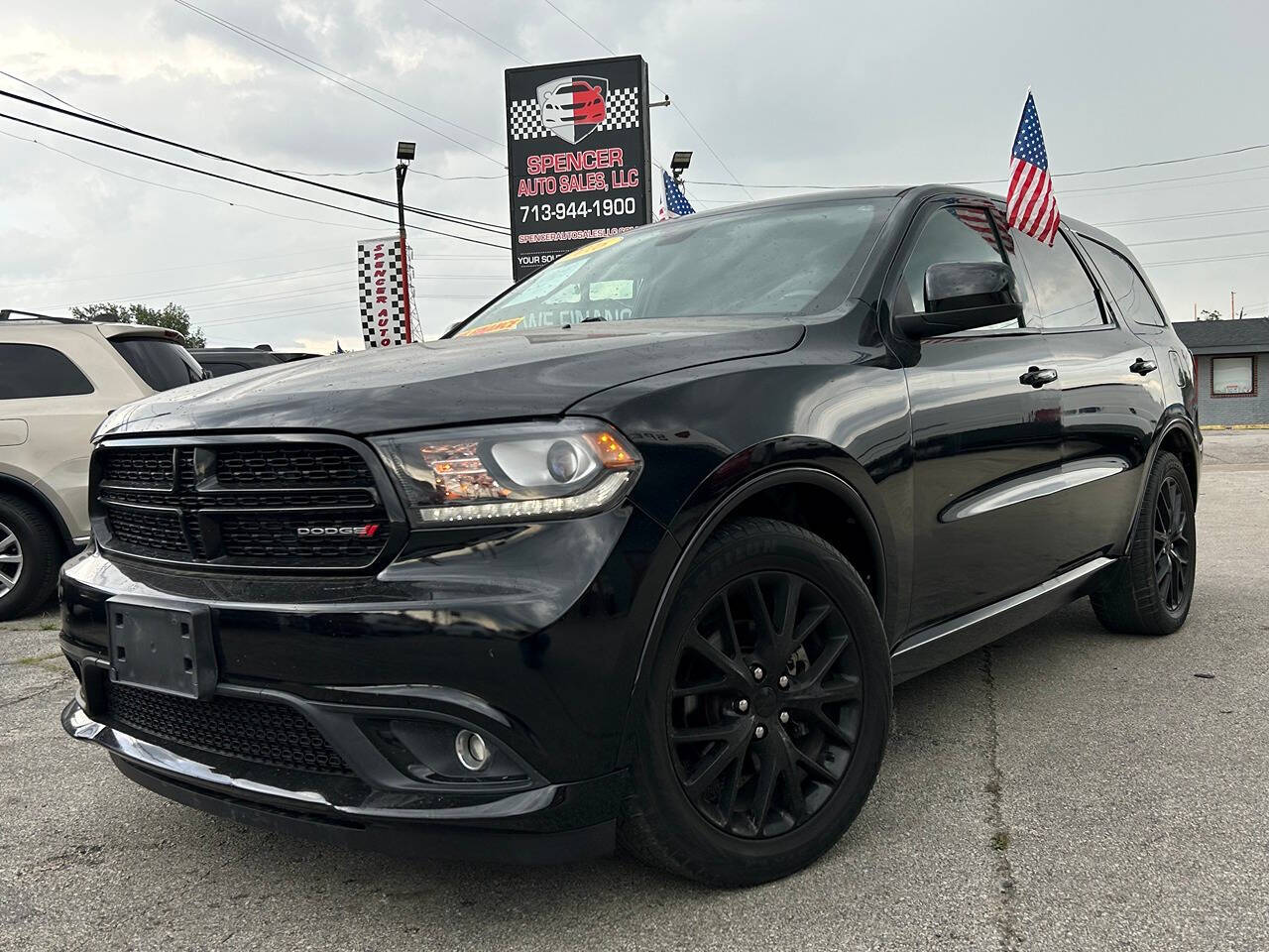 2016 Dodge Durango for sale at SPENCER AUTO SALES in South Houston, TX