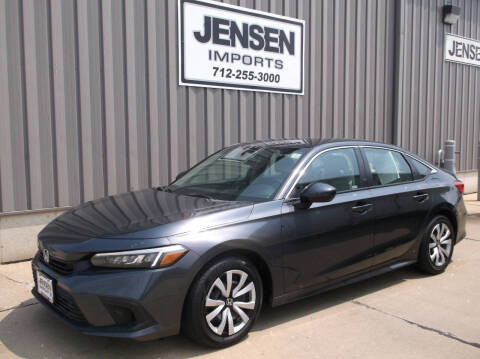 2022 Honda Civic for sale at Jensen's Dealerships in Sioux City IA