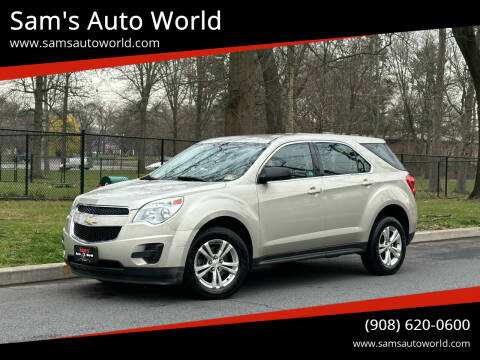 2013 Chevrolet Equinox for sale at Sam's Auto World in Roselle NJ