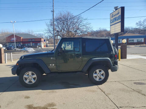 2007 Jeep Wrangler for sale at RIVERSIDE AUTO SALES in Sioux City IA