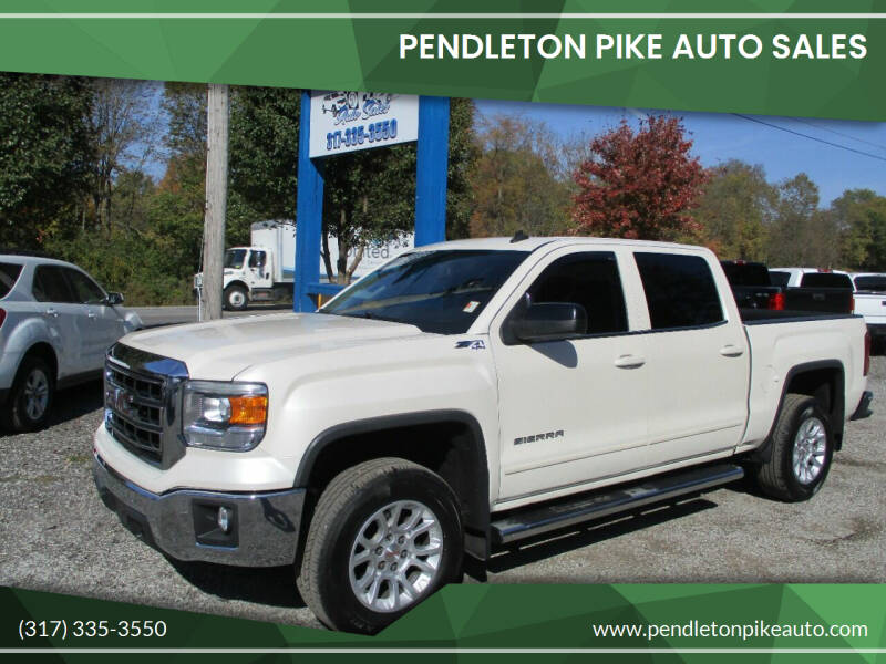2014 GMC Sierra 1500 for sale at PENDLETON PIKE AUTO SALES in Ingalls IN
