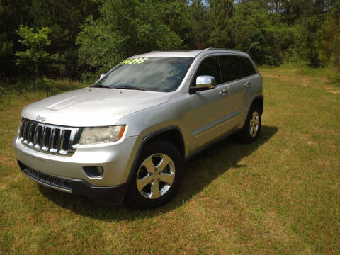 2012 Jeep Grand Cherokee for sale at Mathews Used Cars, Inc. in Crawford GA