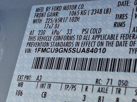 2025 Ford Escape Active