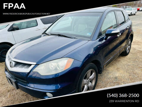 2007 Acura RDX for sale at FPAA in Fredericksburg VA