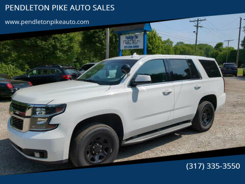 2016 Chevrolet Tahoe for sale at PENDLETON PIKE AUTO SALES in Ingalls IN
