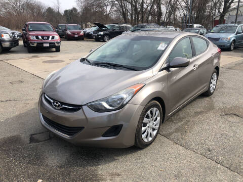 2012 Hyundai Elantra for sale at Barga Motors in Tewksbury MA