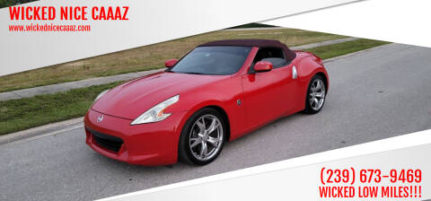 2010 Nissan 370Z for sale at WICKED NICE CAAAZ in Cape Coral FL