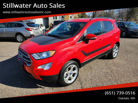 2022 Ford EcoSport for sale at Stillwater Auto Sales in Oakdale MN